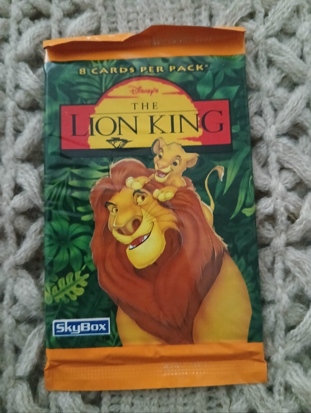 Disney The Lion King Card Pack - Orange, Green